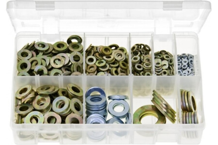 Assorted Box of Flat Washers 'Form A' - Metric