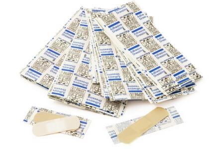 Assorted Pack of Adhesive Dressings (Plasters) - Stretch Fabric & Wash-proof
