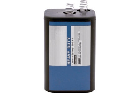 Heavy Duty Lantern Batteries - Zinc Chloride