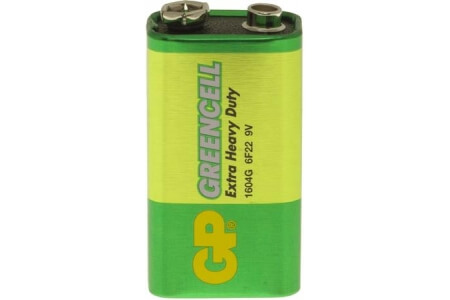 GP BATTERIES 'Greencell' Heavy Duty Batteries - Zinc Chloride