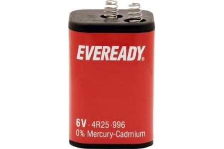 EVEREADY Lantern Batteries - Zinc Chloride