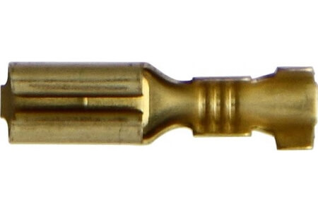 Non-Insulated Terminals  Push-on Females - 2.8 mm Brass