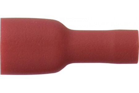 Red Insulated Push-on Females
