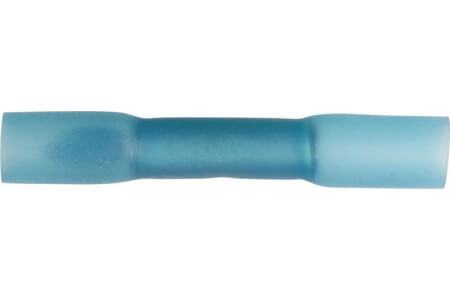 Blue Heat Shrink Terminals, Adhesive Lined - Butt Connectors