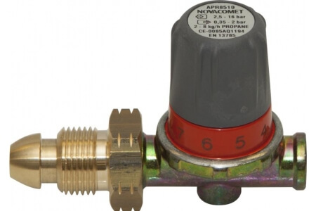 Adjustable Propane Gas Regulator - 0.35 - 2 Bar