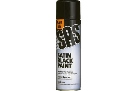 S.A.S Black Paint - Satin