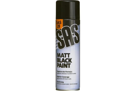 S.A.S Black Paint - Matt