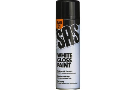 S.A.S White Paint - Gloss