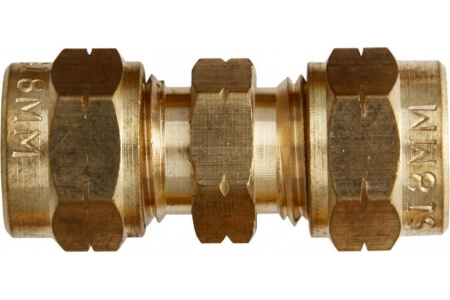 Brass Tube Couplings - Metric