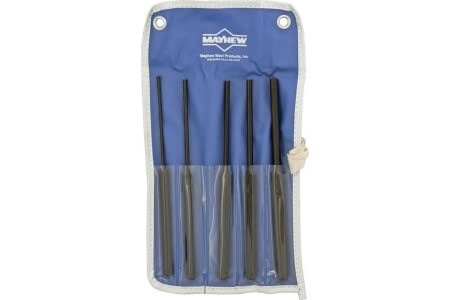 MAYHEW Pin Punch Set - Extra Long, Imperial