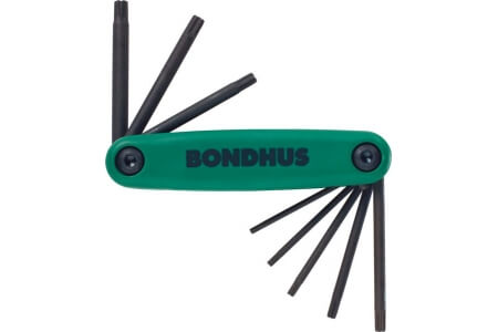BONDHUS TORX® Driver Fold Up Set