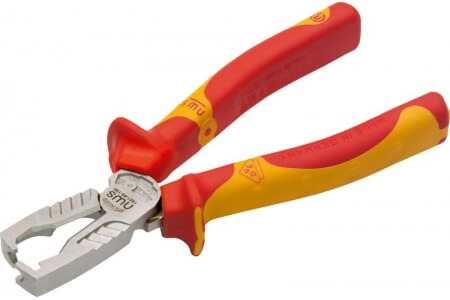 NWS 'MultiCutter' 3-in-1 VDE Wire Stripping Pliers