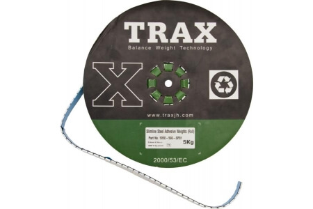 TRAX Adhesive Wheel Weights - Steel