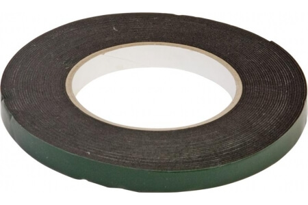 Double-Sided Adhesive Foam Tape - Green Backing