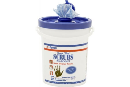 SCRUBS-IN-A-BUCKET Hand Cleaner Towels
