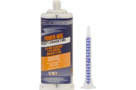 VIP 'Power Mix' - 1 Minute 2K Polyurethane Universal Repair Adhesive